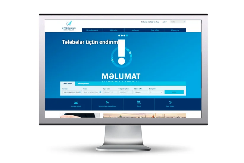 AZAL призывает покупать билеты Баку-Нахчыван-Баку на сайте авиакомпании