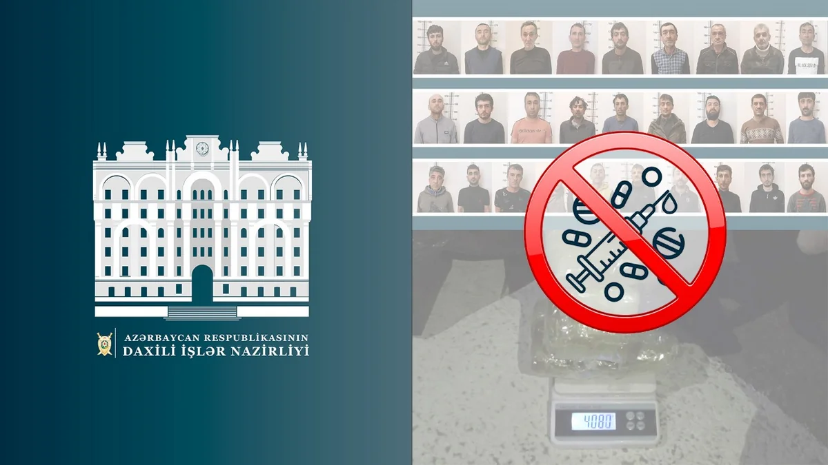 Ötən ay Sabunçuda narkotikə görə 63 nəfər saxlanılıb