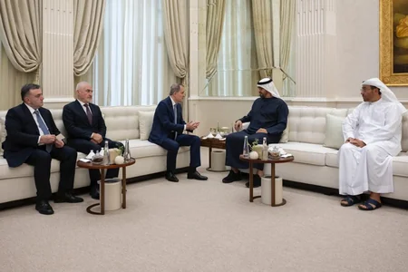 Azerbaijani Foreign Minister discusses regional security with UAE President