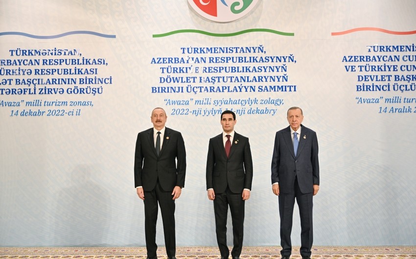 Azərbaycan, Türkiyə və Türkmənistan prezidentlərinin məhdud tərkibdə görüşü keçirilib