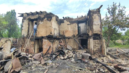 Qubada evdə qaz balonu partlayıb, 85 yaşlı qadın yanaraq ölüb - YENİLƏNİB