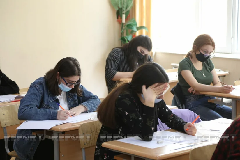 Bu gün IX sinif şagirdləri buraxılış imtahanı verib - YENİLƏNİB