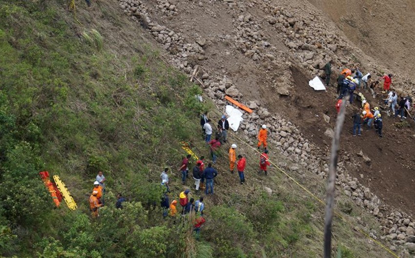 Kolumbiyada iki ağır yol qəzası baş verib: 18 ölü, 14 yaralı