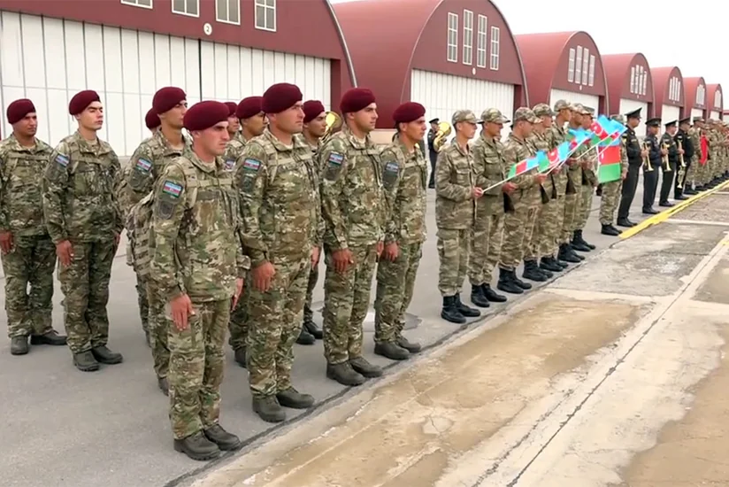 Очередная группа азербайджанских военных отправилась в Турцию на учения EFES - 2024