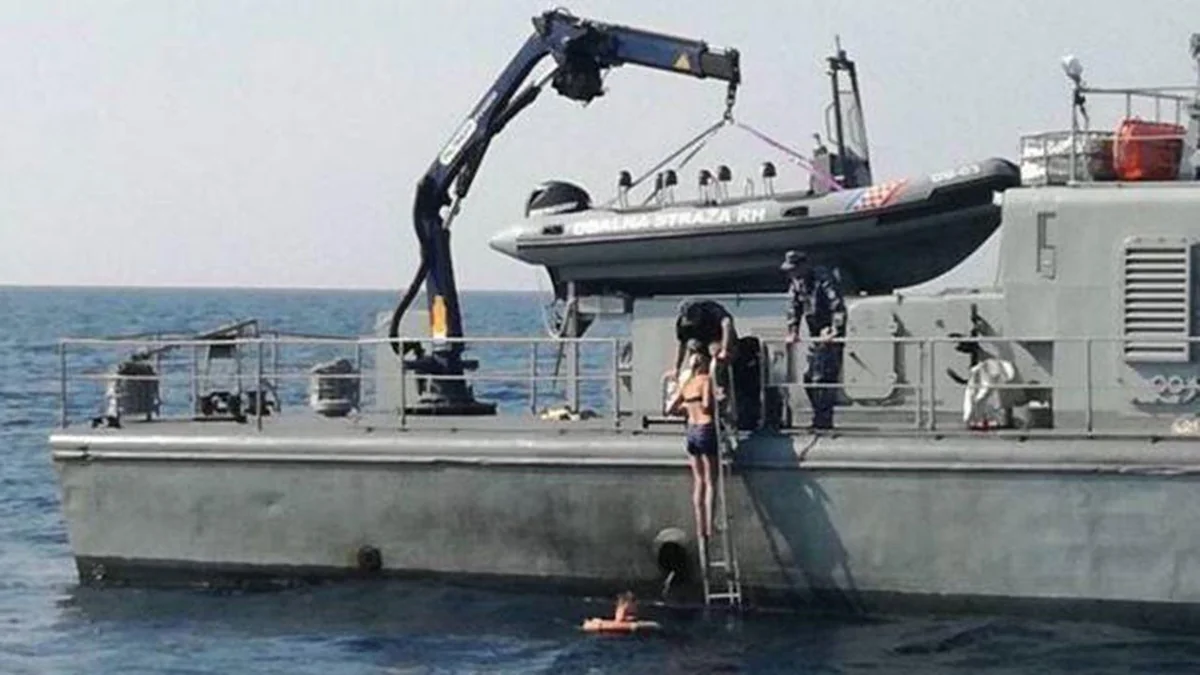 Британка плавала в открытом море 10 часов после падения с круизного лайнера