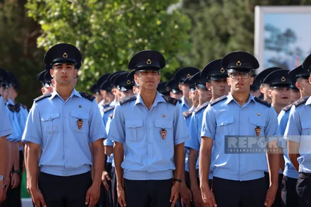 Cəmşid Naxçıvanski adına Hərbi Liseydə buraxılış gününə həsr olunan mərasim keçirilib