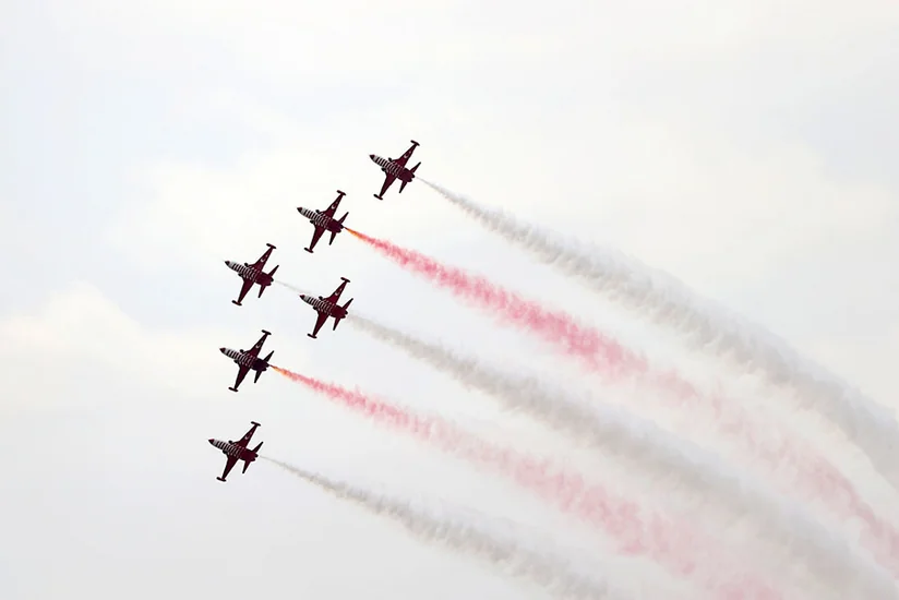 В Дне высокопоставленного наблюдателя был продемонстрирован испытательный запуск новой ракеты