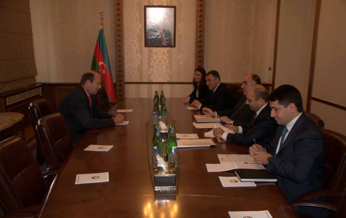 Azərbaycan XİN başçısı Avstriyanın yeni səfirini qəbul edib