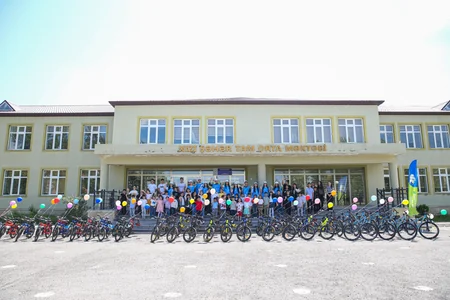 200 bicycles gifted to children across Azerbaijani districts at Leyla Aliyeva's initiative