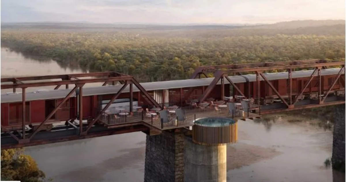 CAR-da köhnə qatar dəbdəbəli mehmanxanaya çevrilib