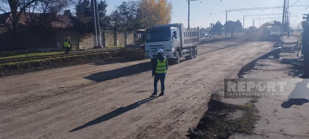 Sumqayıt-Yalama dəmir yolunda yenidənqurma işlərinin 47 %-i tamamlanıb