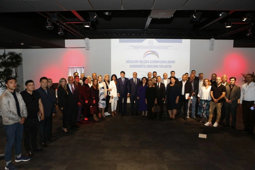 Niderland-Belçika Azərbaycanlıları Koordinasiya Şurasının üzvləri ilə görüş olub