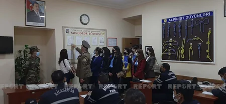 FHN-in Gəncədəki mərkəzində ASAN xidmət könüllülərinin iştirakı ilə “Açıq qapı” günü keçirilib