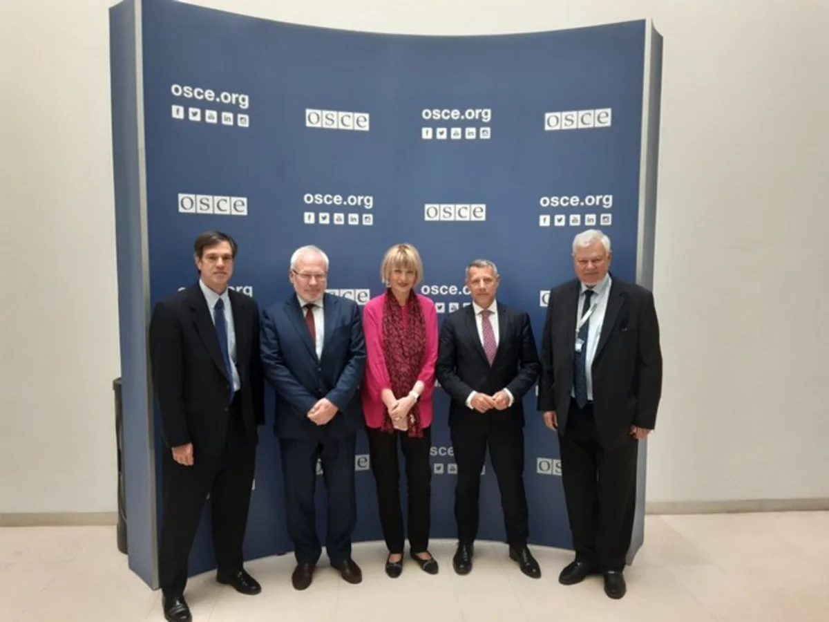 OSCE chief meets with Minsk Group co-chairs