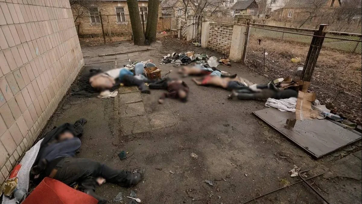 New footage released of Russian soldiers executing Bucha residents