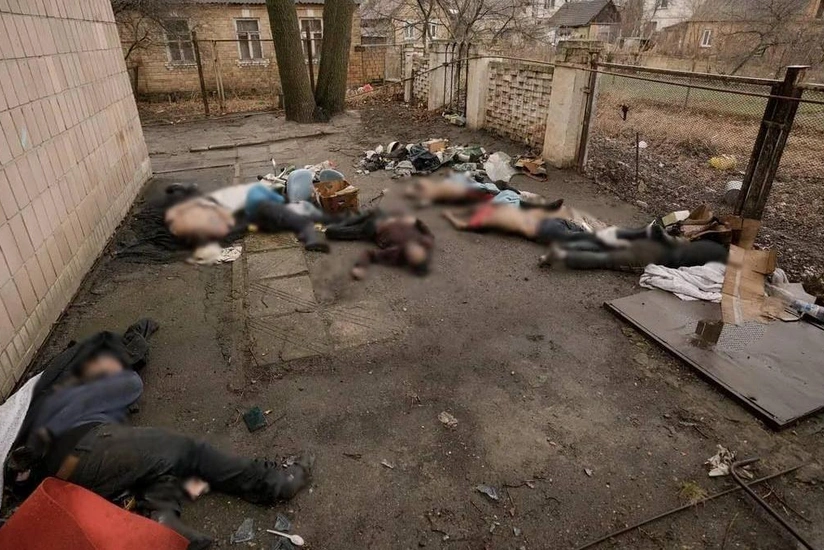 New footage released of Russian soldiers executing Bucha residents