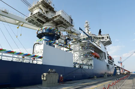 President Ilham Aliyev attends launch of Khankendi’ subsea construction vessel