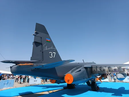 Азербайджанский штурмовик был продемонстрирован на фестивале TEKNOFEST
