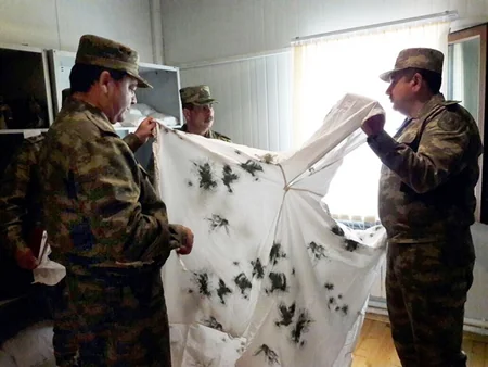 A new military unit built for Azerbaijani army was put into operation on the frontline