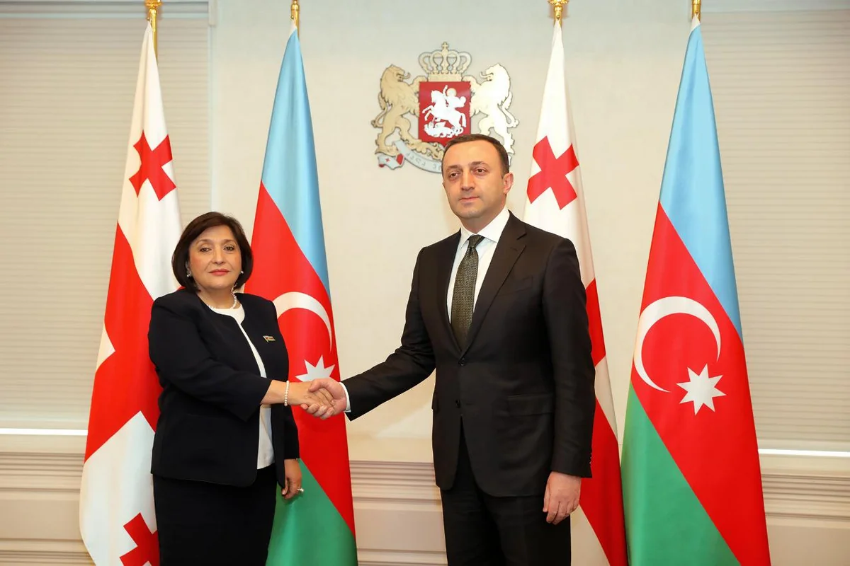 Sahibə Qafarova Gürcüstanın Baş naziri ilə görüşüb