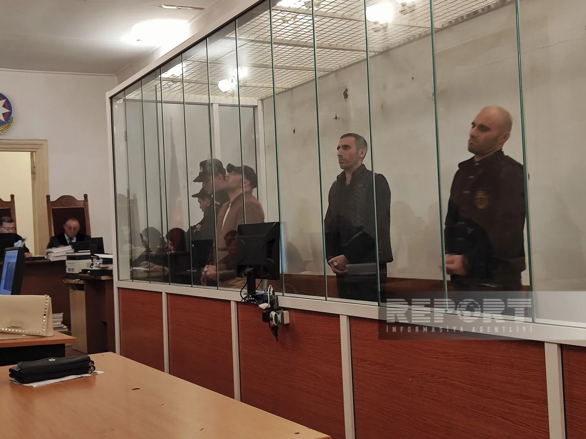 Bakıda 2 nəfərin qətlində təqsirləndirilən şəxslərin məhkəməsində şahidlər ifadə verib