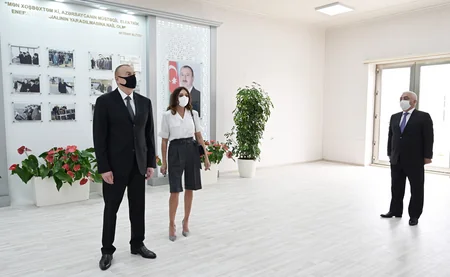 Prezident “Böyükşor” yarımstansiyasının açılışını etdi - YENİLƏNİB