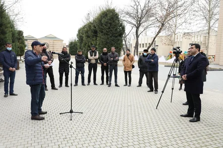Azəriqaz rəhbərliyi Mingəçevir sahibkarları ilə görüş keçirib