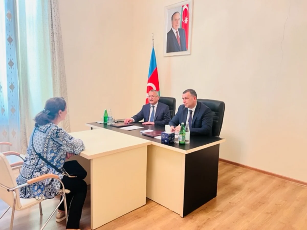 Dövlət Komitəsinin sədri Xaçmazda vətəndaşları qəbul edib