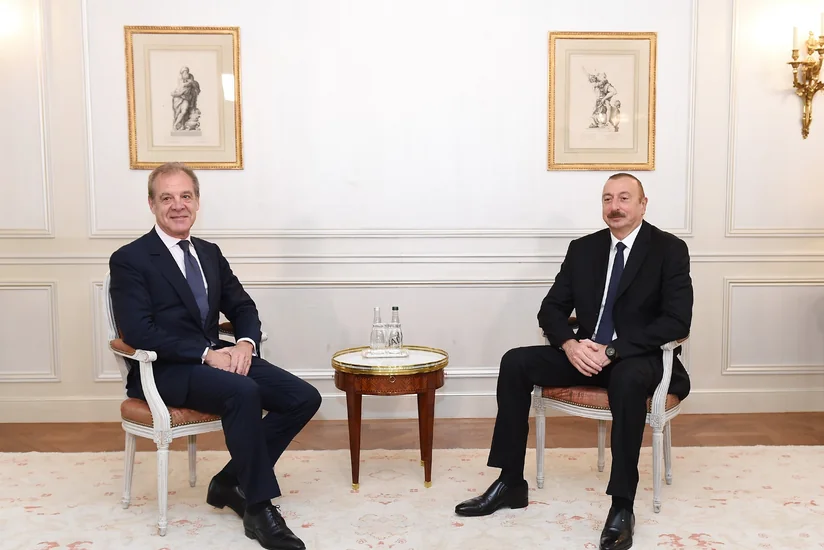 President Ilham Aliyev met with Chairman and CEO of CIFAL Group in Paris