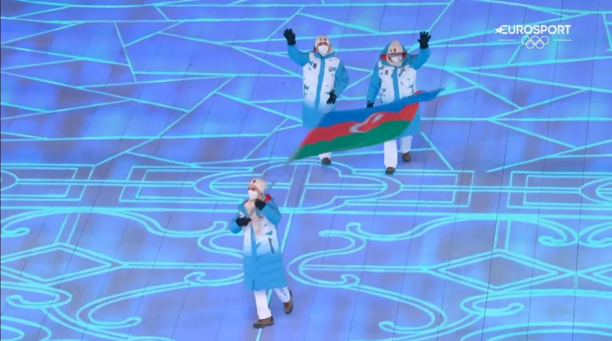 Пекин-2022: Азербайджанская делегация прошла на параде
