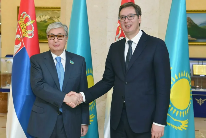 Токаев обсудил с Вучичем свой визит в Сербию