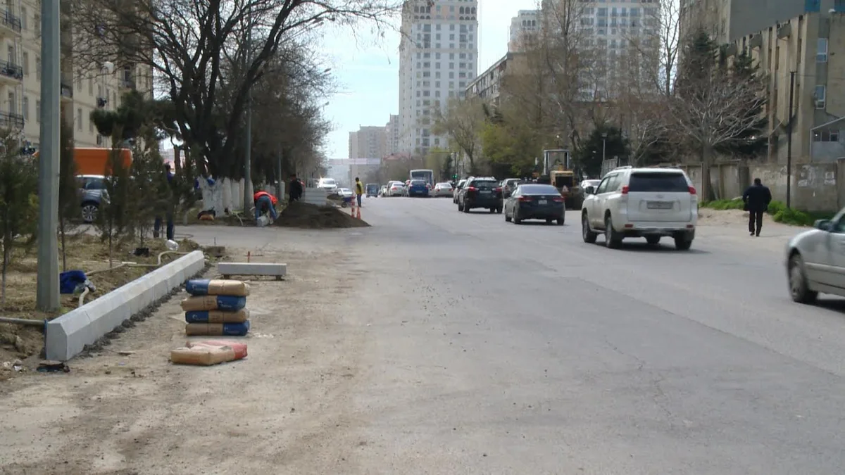 ​Bakıda daha bir yolda təmir işlərinə başlanılıb