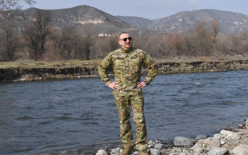 Президент Азербайджана: Лачинский коридор находился под нашим обстрелом