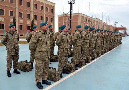 Azərbaycanın Əfqanıstandakı sülhməramlılarının bir qrupu vətənə qayıdıb