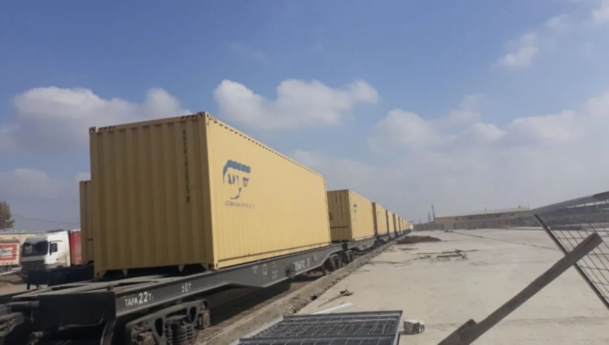TURKUAZ project dispatches its first container block train