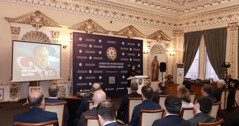 State Committee for Work with Diaspora celebrates 102nd anniversary of Heydar Aliyev's birth