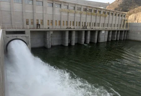President Ilham Aliyev attended the opening of Shamkirchay water reservoir