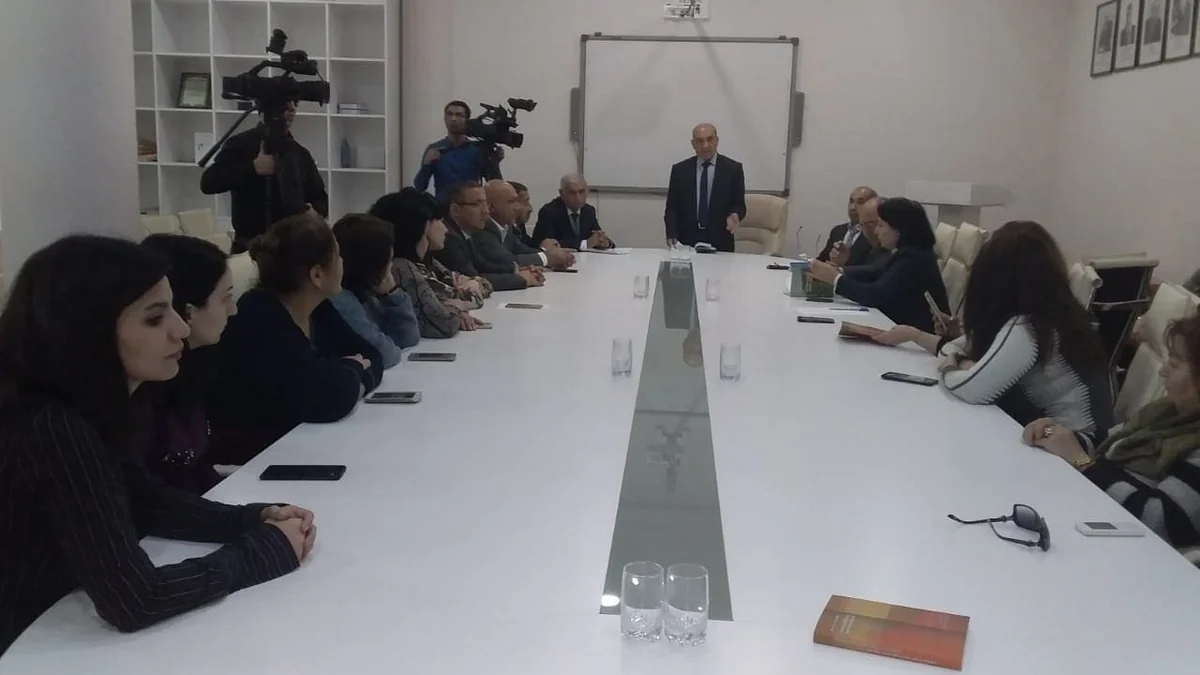 Bakıda “Erməni dilinin qrammatikası” kitabının təqdimatı keçirilib