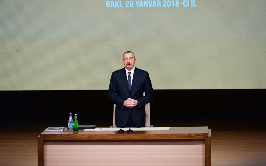 Dövlət başçısı: “Qarşıya məqsəd qoyulub ki, bu il qəzalı məktəblərin təmiri ilə bağlı bütün proqramı icra edək”