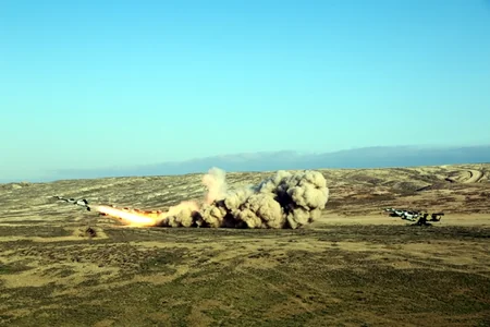 Live-fire exercises of Azerbaijani Air Defense Forces continue