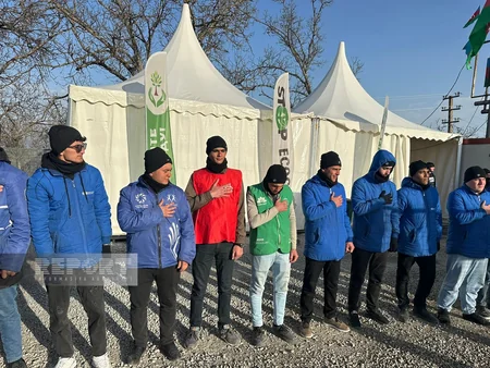 Protest rally on Khankandi-Lachin road enters its 118th day