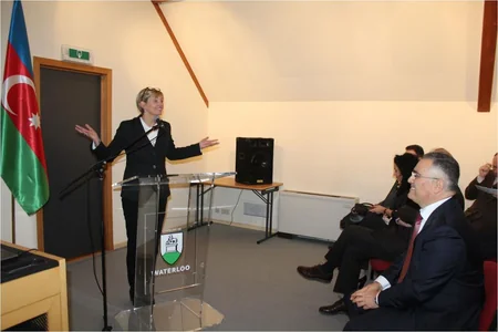 Statue to Khurshidbanu Natavan inaugurated in Belgium