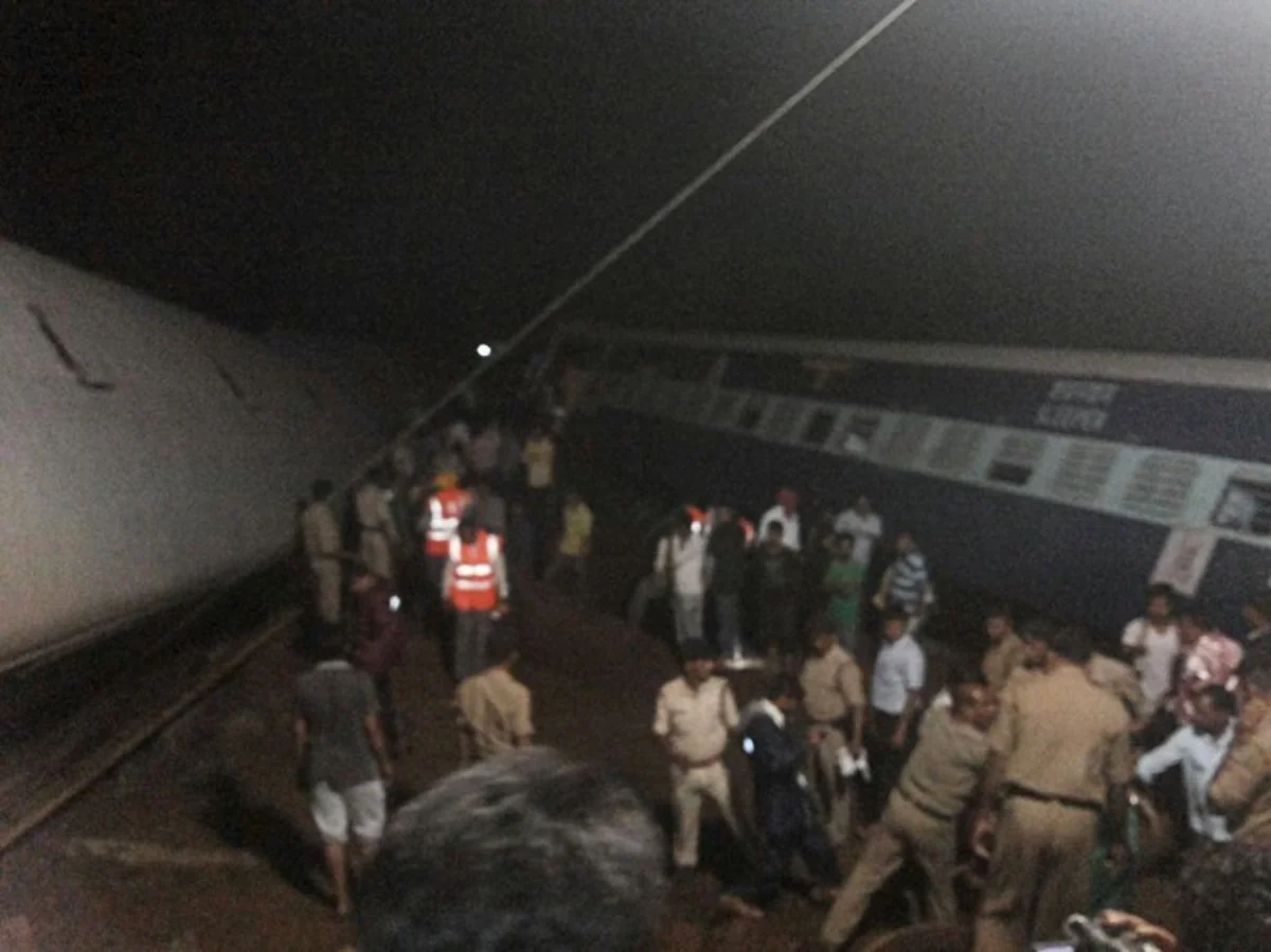 At least 20 dead in dual train derailment tragedy in India