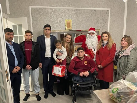 Komitə və diaspor fəalları şəhid Arəstə Baxışovanın oğlunun ad gününü təbrik edib