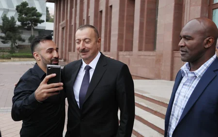 President Ilham Aliyev receives participants of 55th Convention of World Boxing Council
