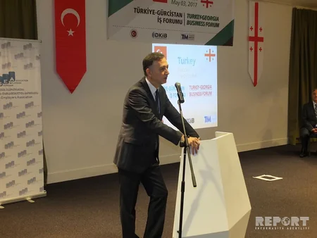 Tbilisidə Gürcüstan-Türkiyə biznes forumu keçirilir - FOTO