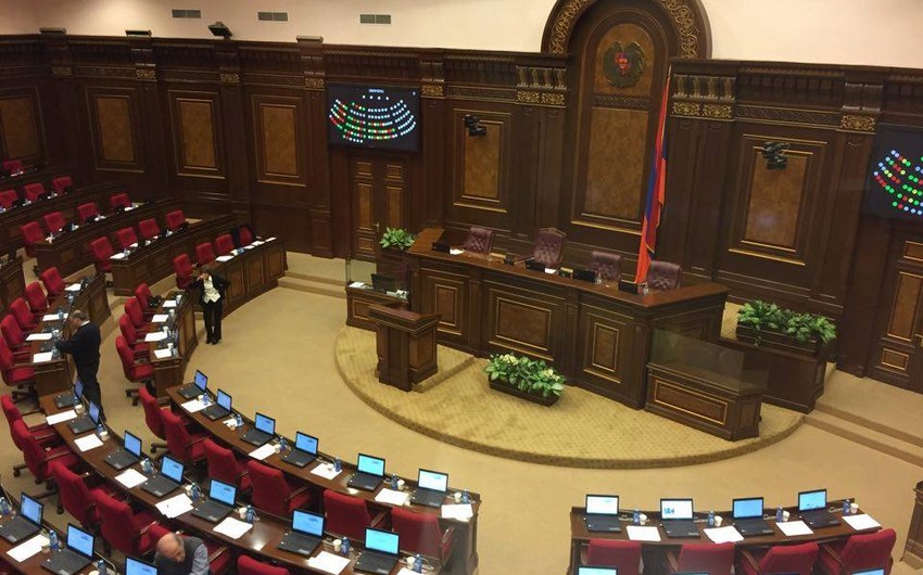Ermənistan parlamentinin növbədənkənar iclası keçiriləcək