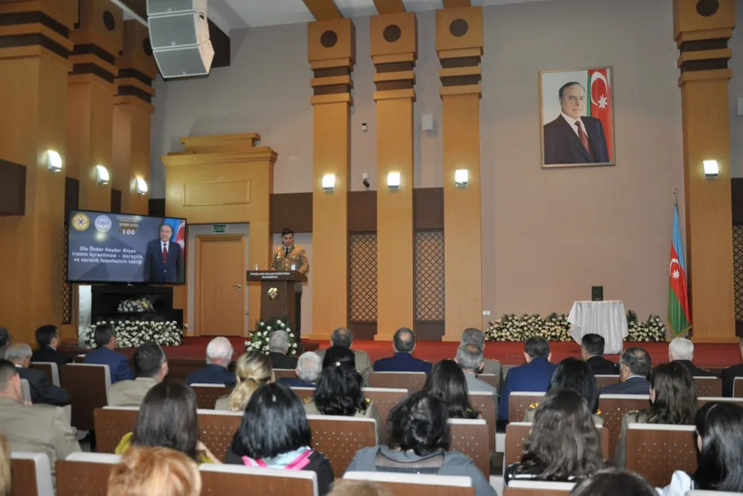 FHN-in Akademiyasında “Heydər Əliyev İli”nə həsr olunmuş tədbir keçirilib