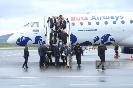 Participants of int’l conference arrive in Azerbaijan’s Karabakh
