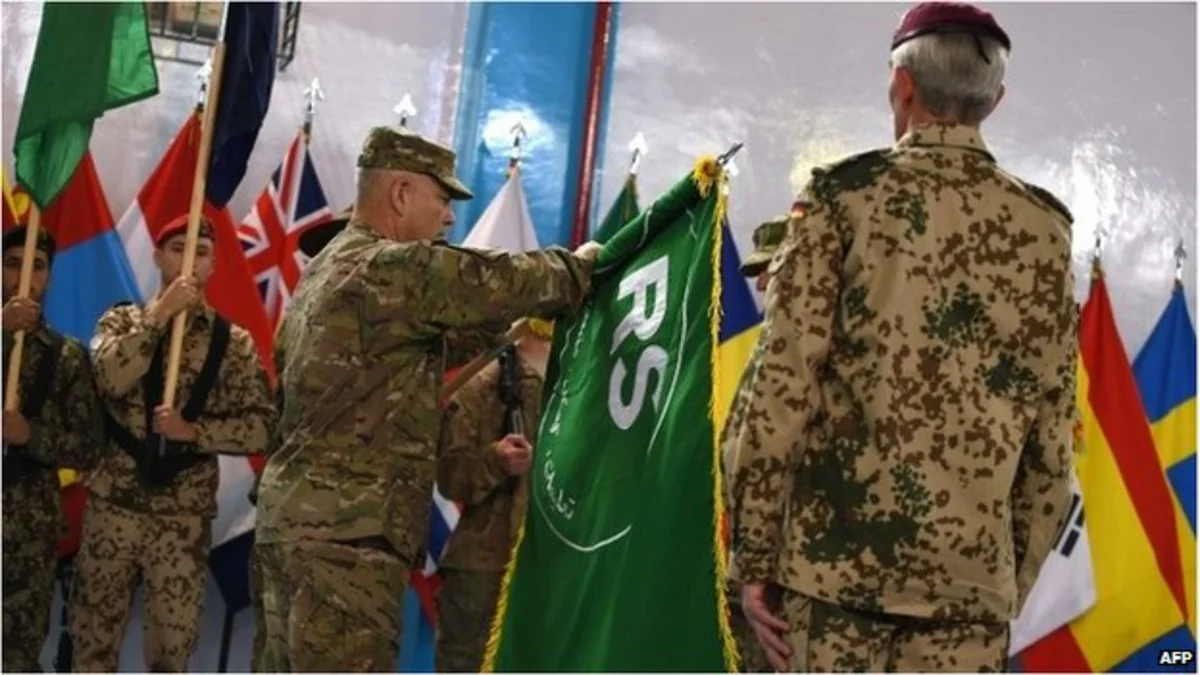 NATO marks transition to new Afghanistan mission